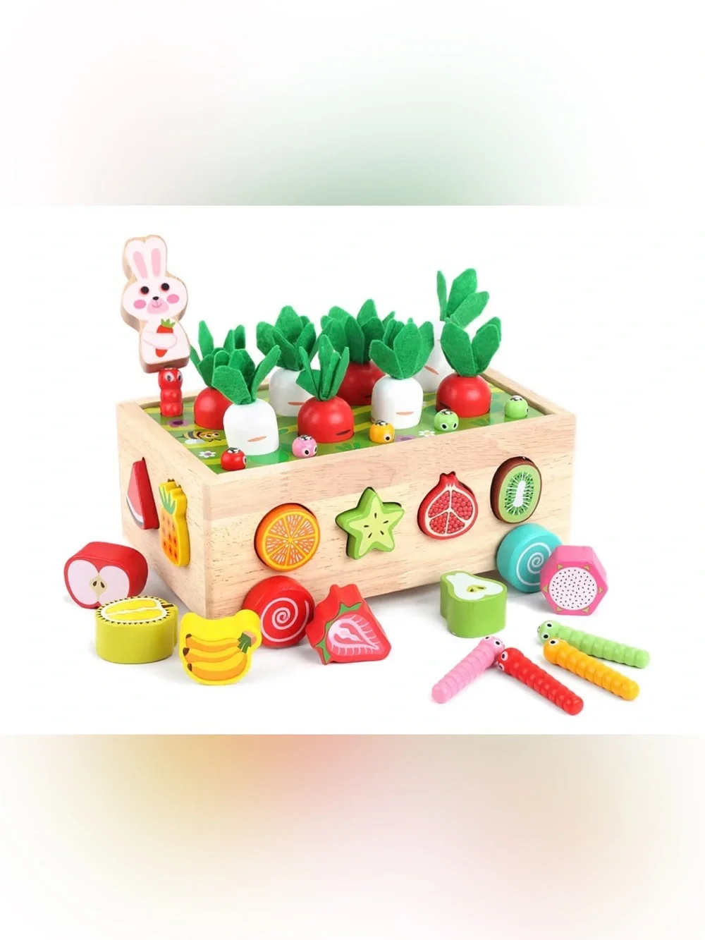 Toddlers Montessori Wooden Educational, Shape Sorting Toy